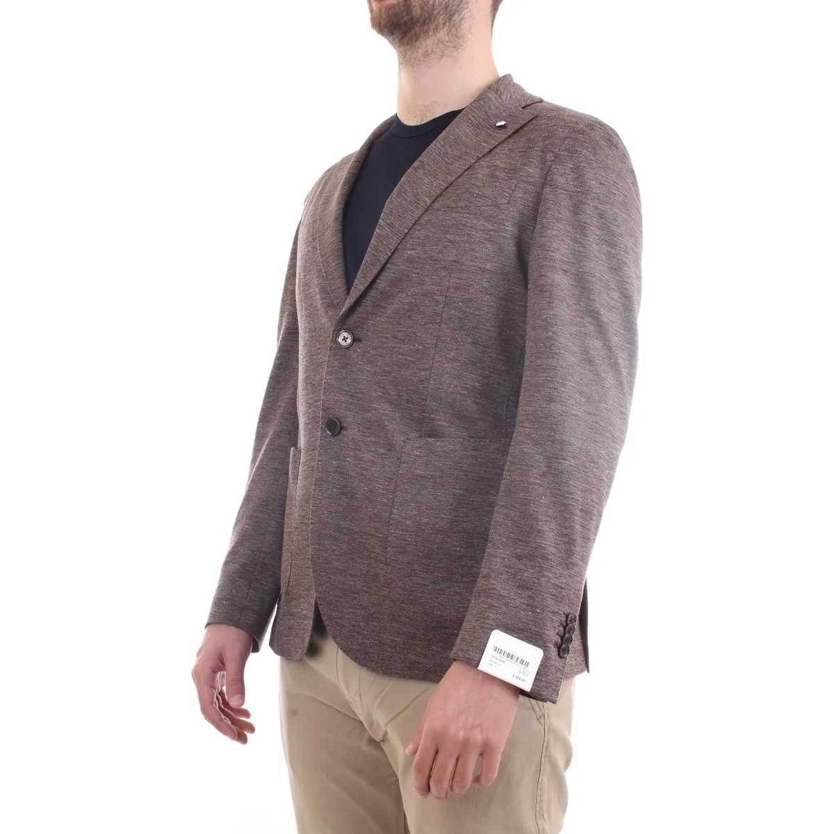 15754 Chaqueta hombre gris paloma