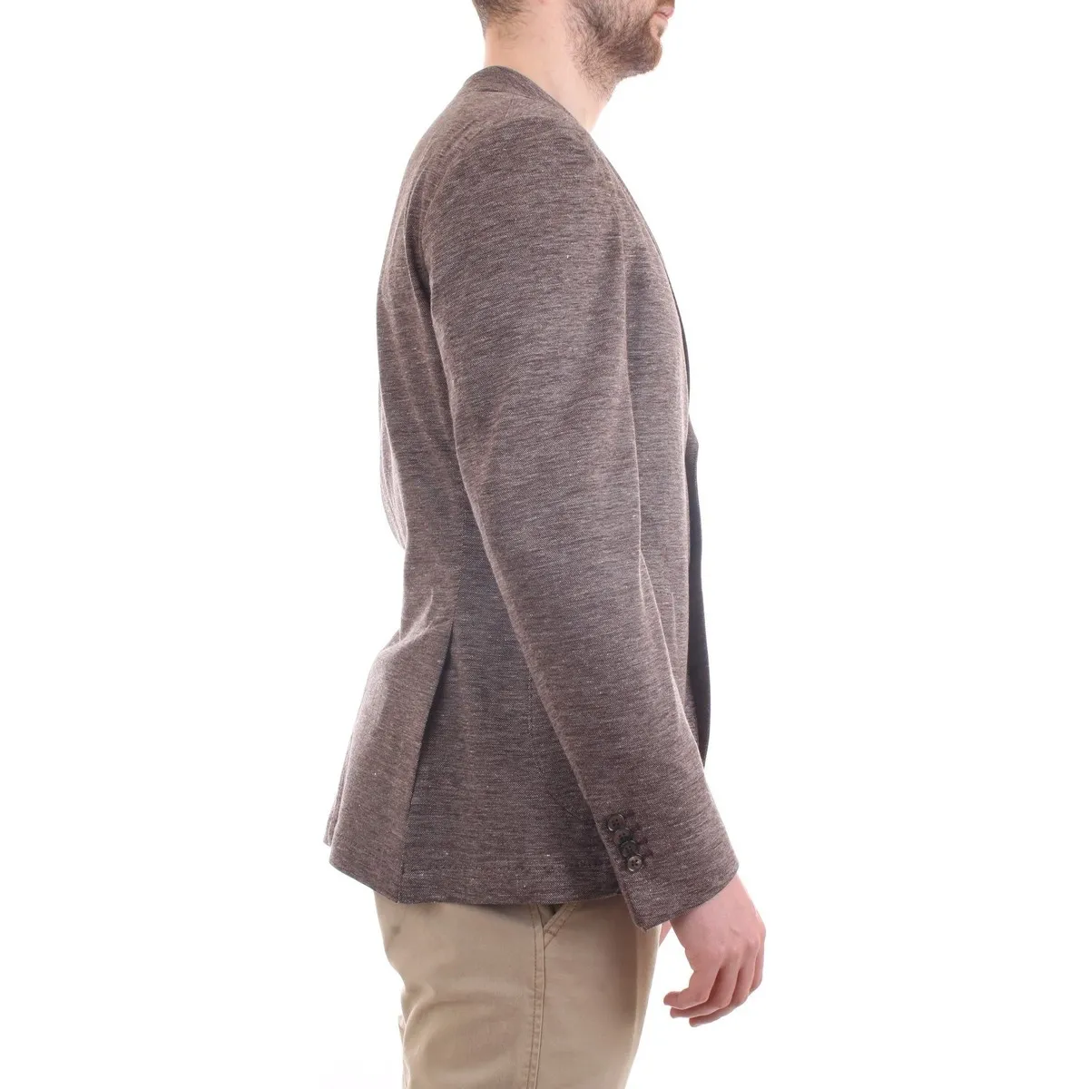 15754 Chaqueta hombre gris paloma