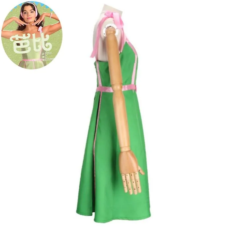 2023 Últimas películas Babi Princess cosplay disfraz mujer sexy vestido verde traje Hallowen fiesta de carnaval traje de juego d