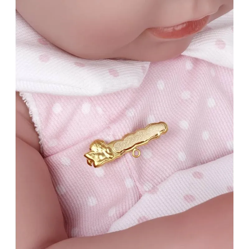 Alfiler bebé Angelito Oro 18k