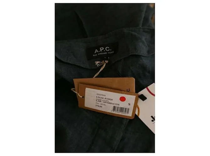 Apc Mono de lino Gris 