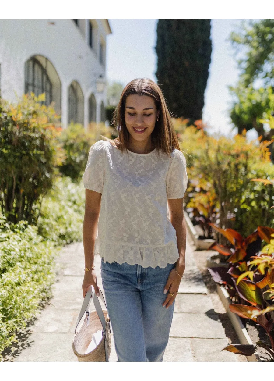 Blusa Bordada Lena