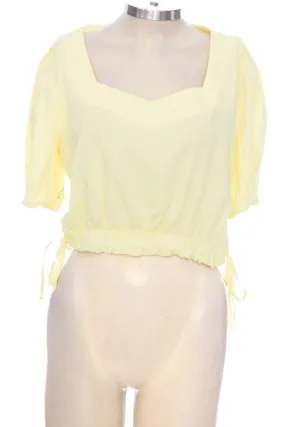 Blusa color Amarillo - Bow Woman