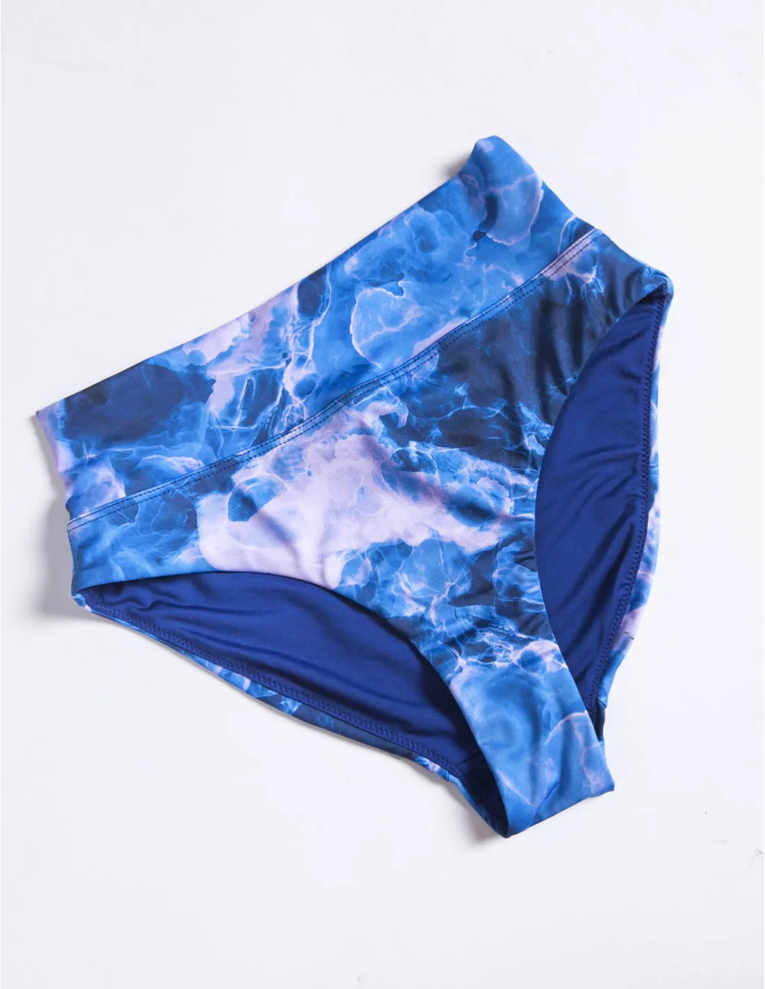 BRAGUITA BIKINI SLITE AZUL TIE DYE DEDICATED