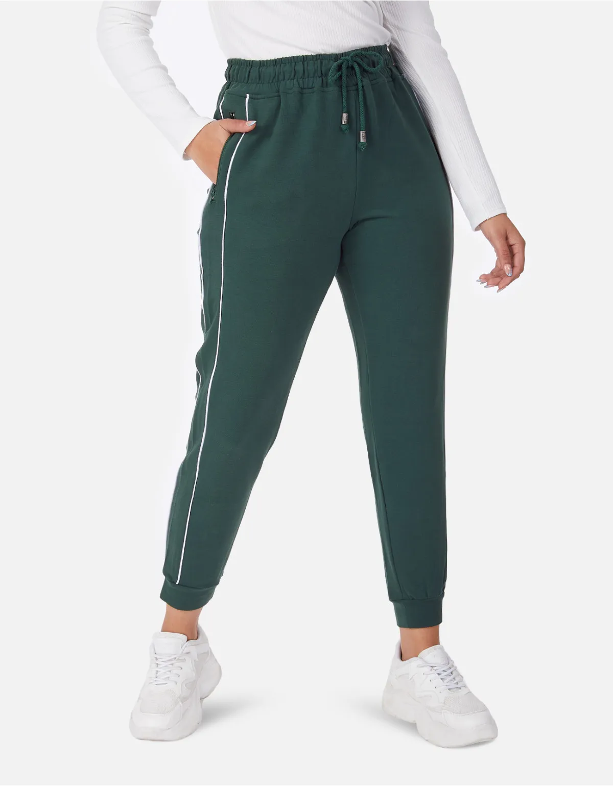 Buzo regular fit verde