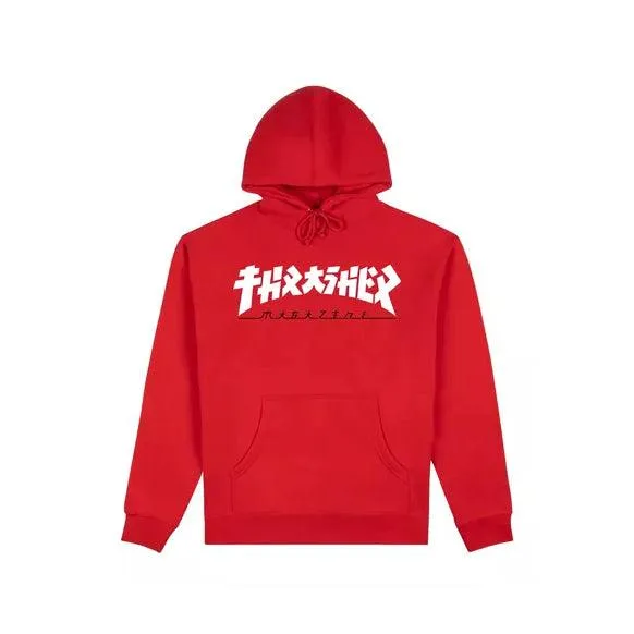 Buzo Thrasher Godzilla Rojo Blanco