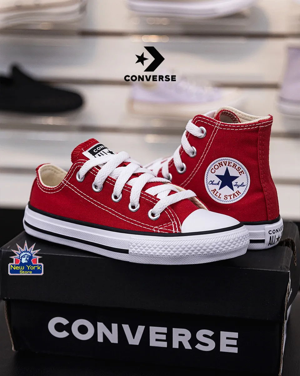 CALZADO CONVERSE INFANTIL ALL STAR ROJO OX CK00020004