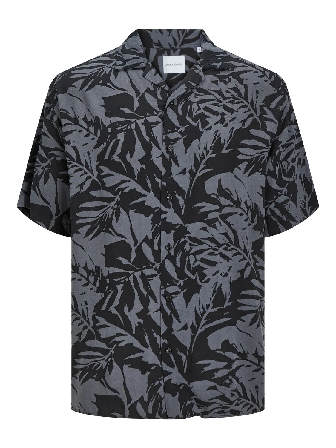 Camisa estilo resort Corte relaxed | Gris oscuro | Jack & Jones®