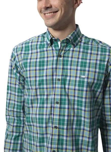 Camisa Klout Xoel Verde Para Hombre