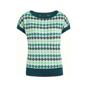 CAMISETA BOATNECK CLOVER  MUJER