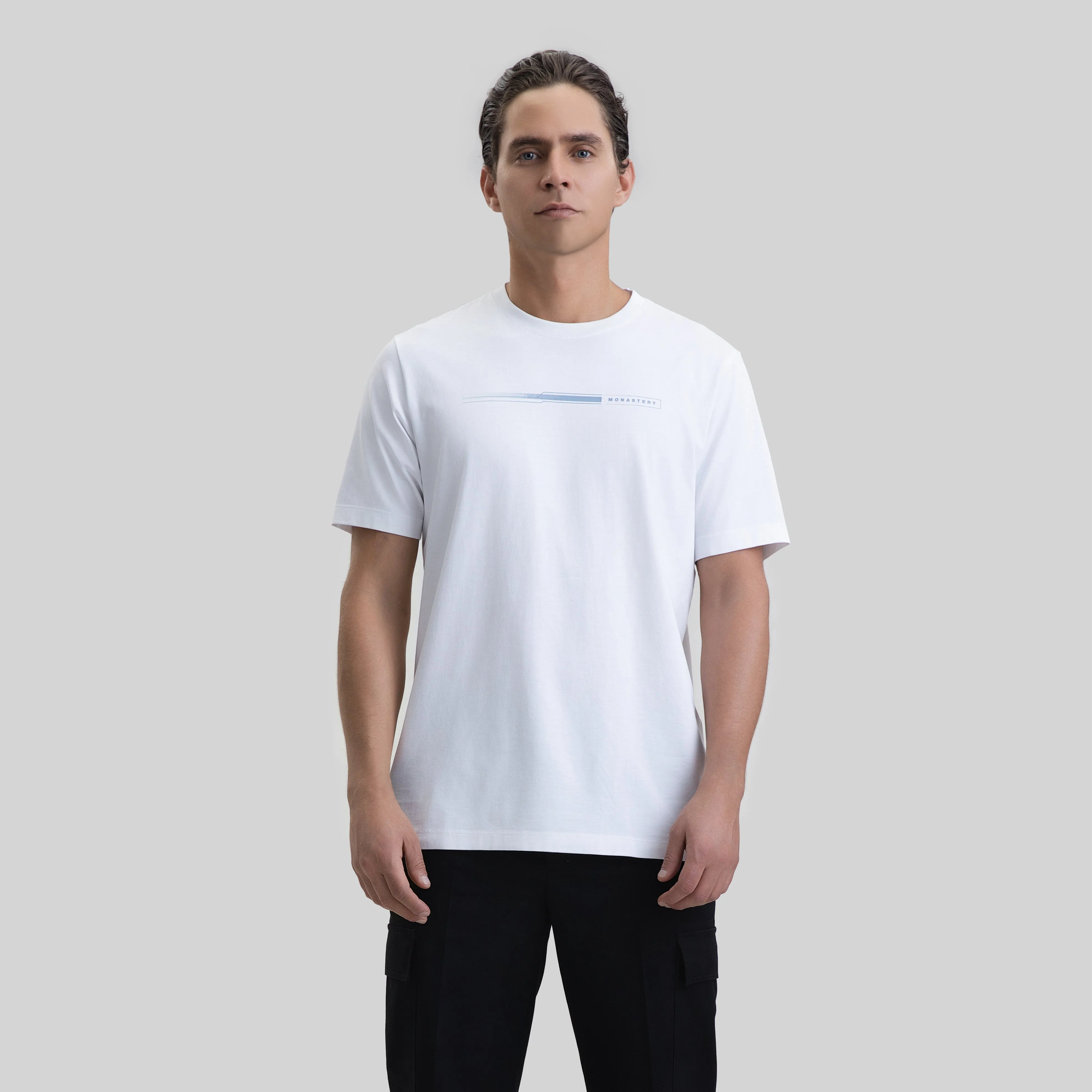 Camiseta Hombre Monastery Ayrton White