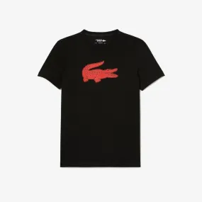 Camiseta LACOSTE TH2042 00 BZJ negro/naranja