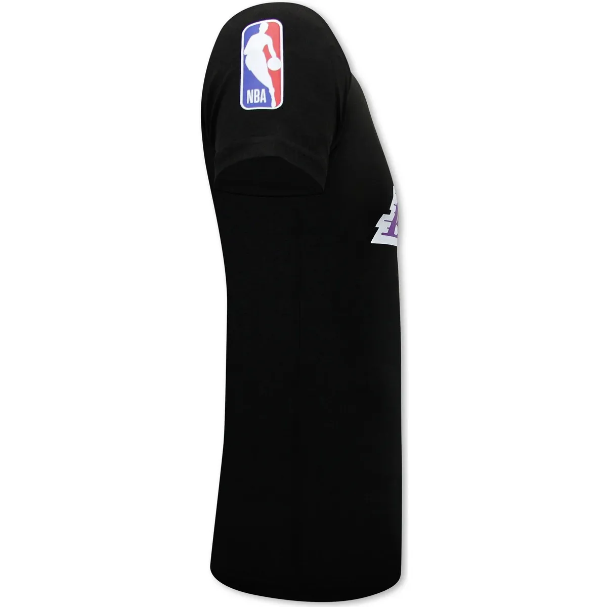 Camiseta Lakers Print Hombre Negra