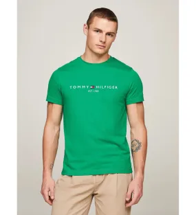 Camiseta Logo Bordado verde