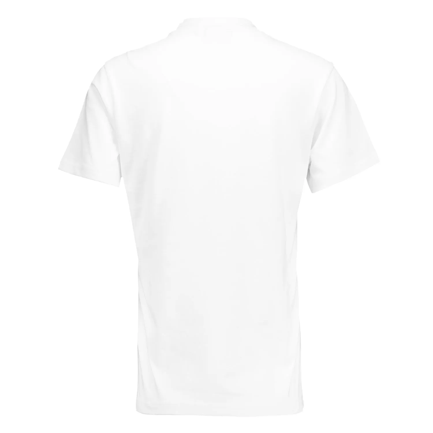 Camiseta Mujer ECO Essentials Real Madrid Escudo Monocolor Blanca