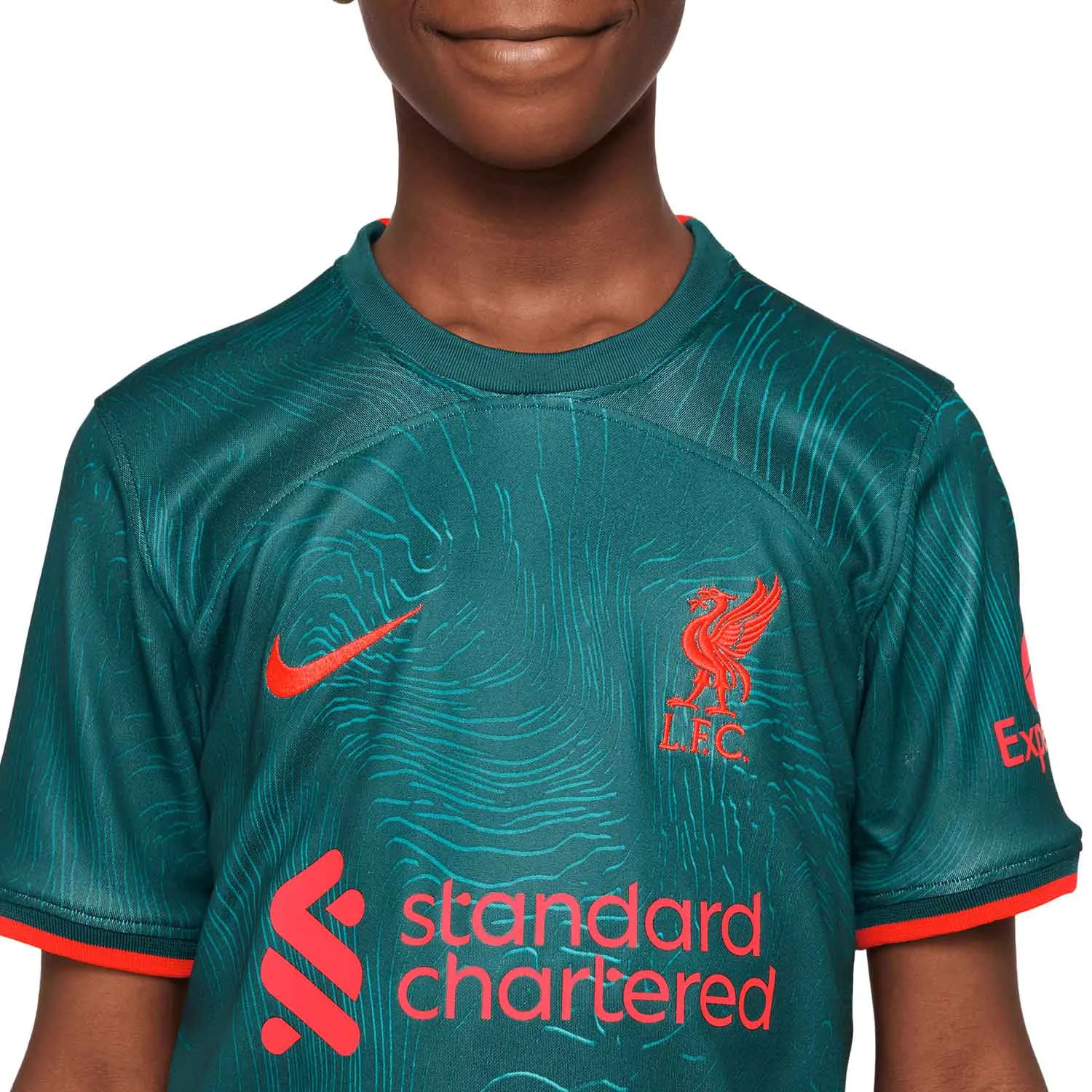 Camiseta Nike 3a Liverpool niño 2022 2023 Dri-Fit Stadium