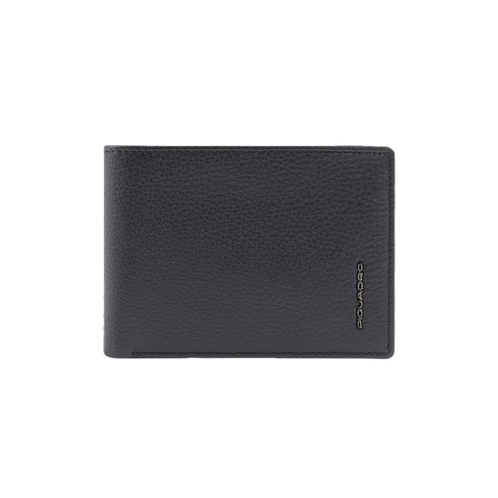 Cartera de Piel Piquadro PU6190MOSR/N Color Negro