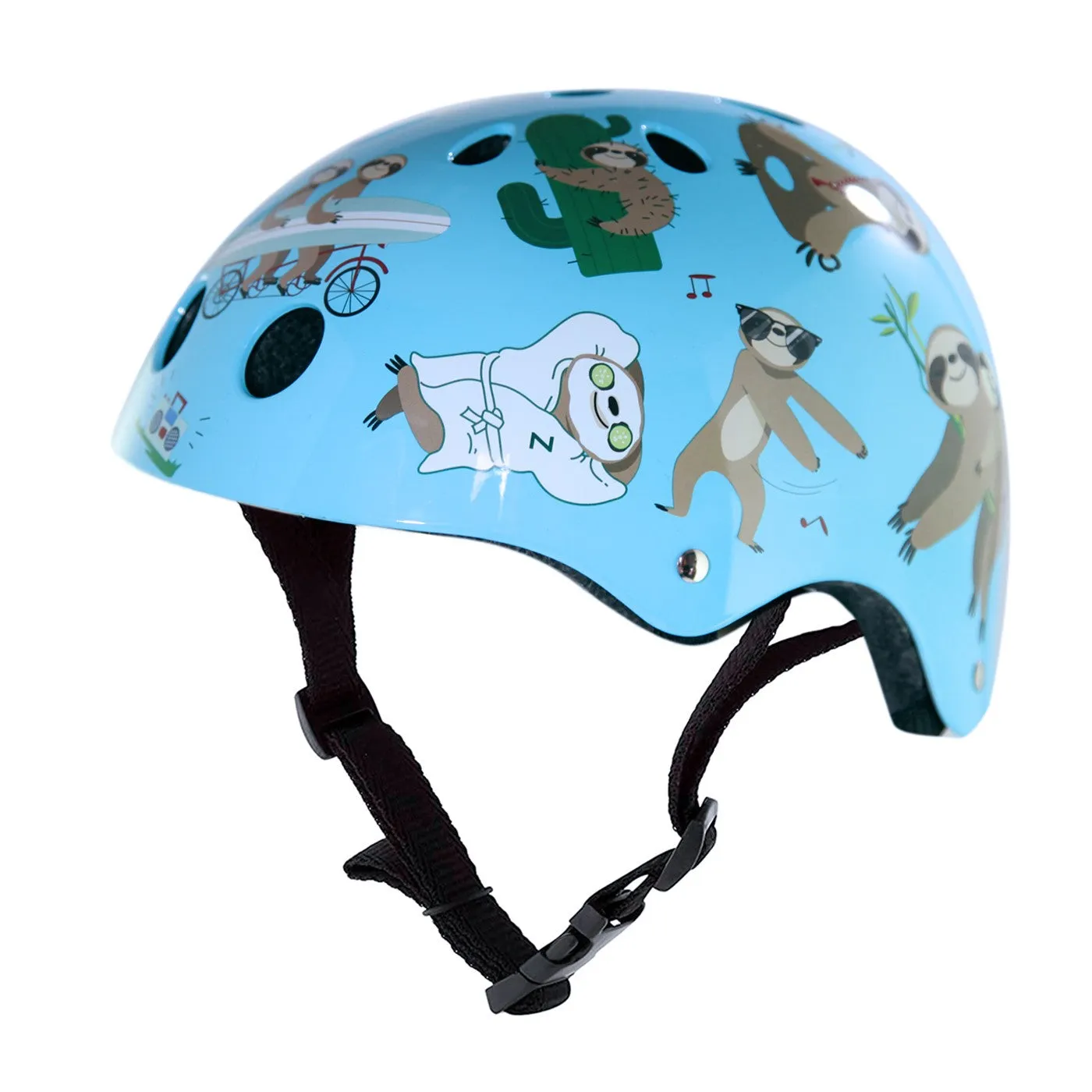 Casco con Luz HORNIT Infantil Perezos Talla:S (48-53cm) SLS818