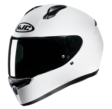 CASCO HJC C10 BLANCO PERLA BRILLANTE+ PINLOCK VISOR TRANSPARENTE ECE 2206