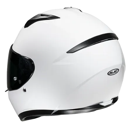 CASCO HJC C10 BLANCO PERLA BRILLANTE+ PINLOCK VISOR TRANSPARENTE ECE 2206