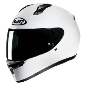 CASCO HJC C10 BLANCO PERLA BRILLANTE+ PINLOCK VISOR TRANSPARENTE ECE 2206