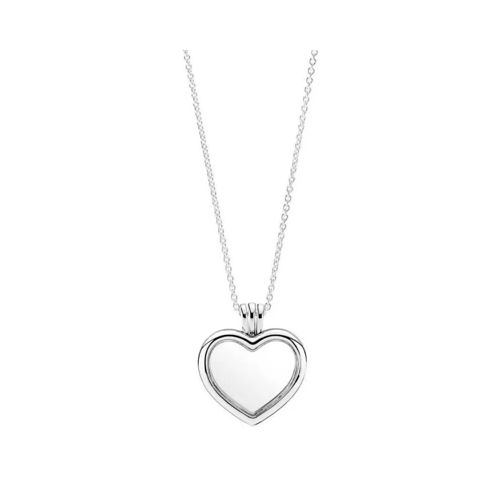 Colgante Pandora Locket en forma de corazon para introducir petites