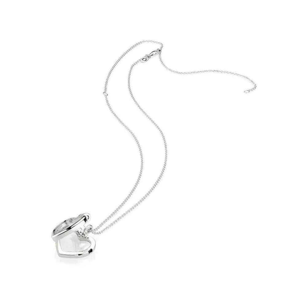 Colgante Pandora Locket en forma de corazon para introducir petites