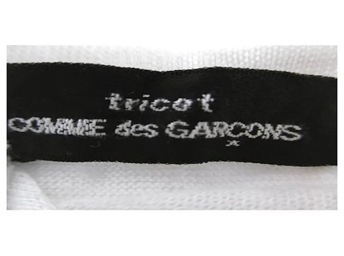 Comme Des Garcons Tops Blanco 