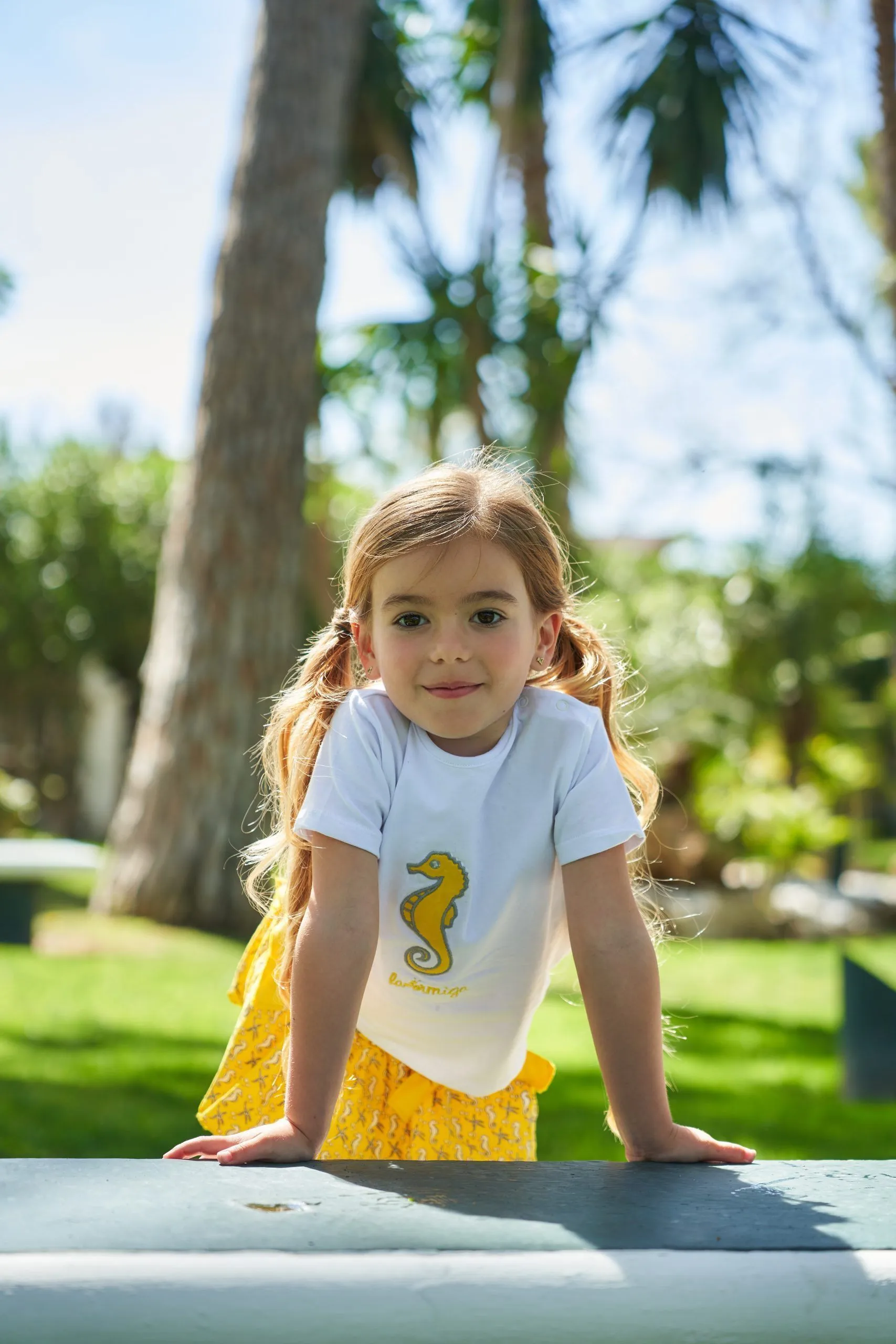 Conjunto bebé niña caballito de mar