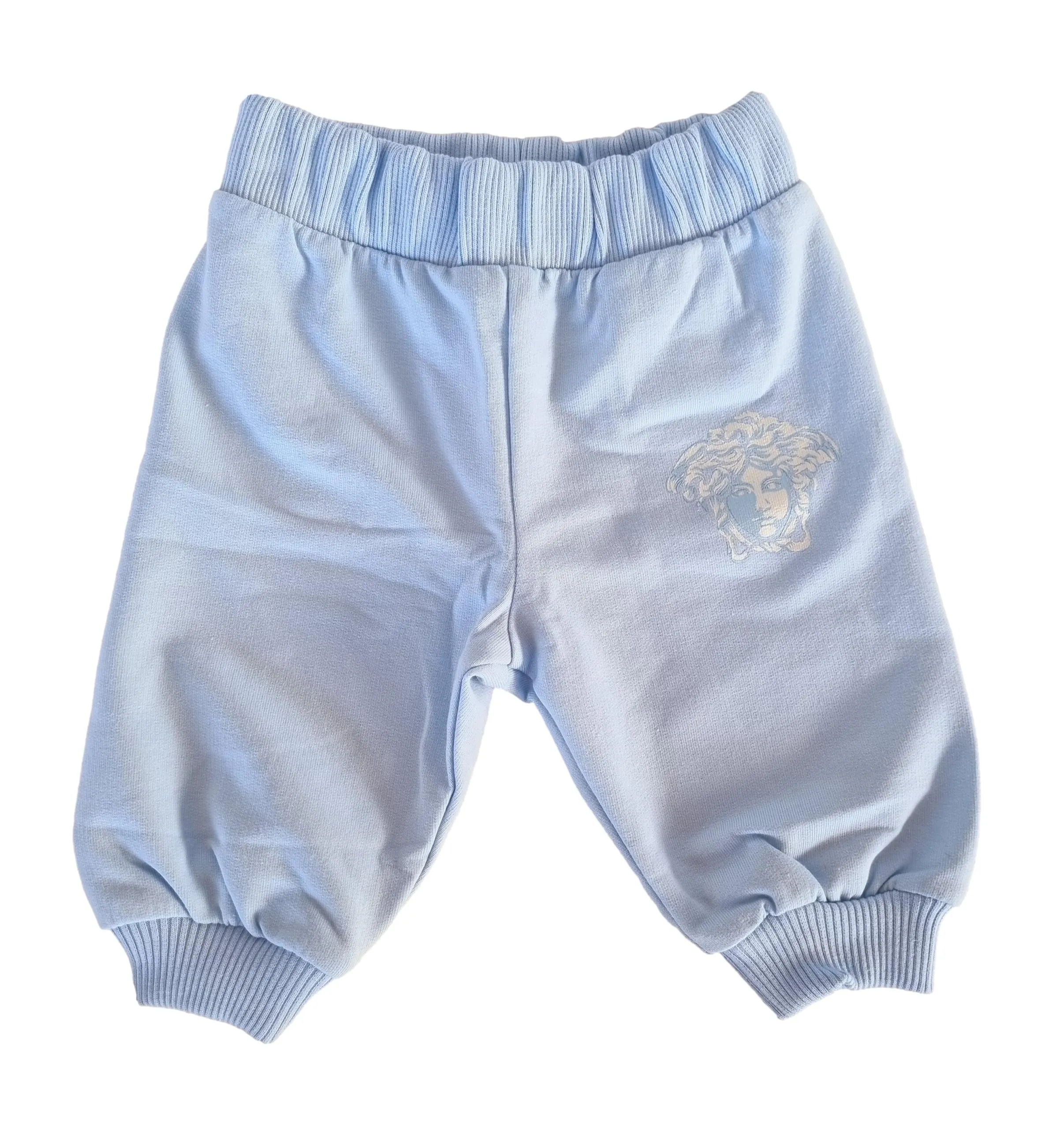 Conjunto chándal VERSACE coordinado sudadera + pantalón bebé niño 3-6 meses azul