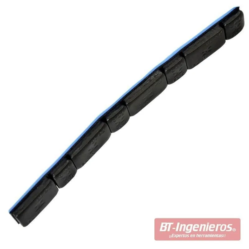 Contrapesas adhesivas. Tiras de 60 gramos (5/10 gramos) NEGRO