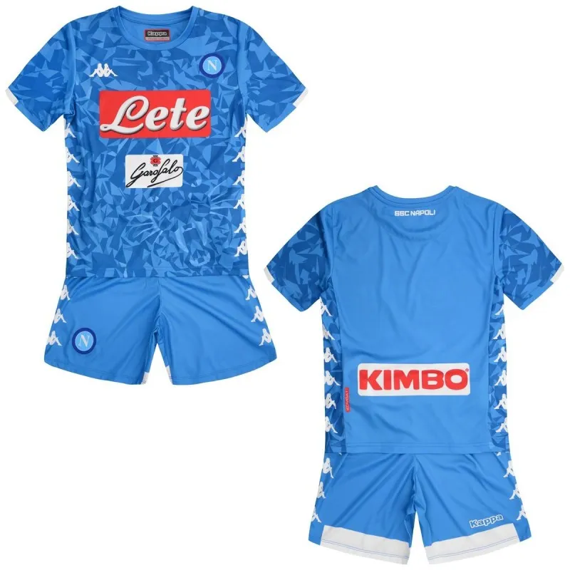 El SSC Napoli de pantalones cortos de jersey de bebé en casa 2018/19 Kappa