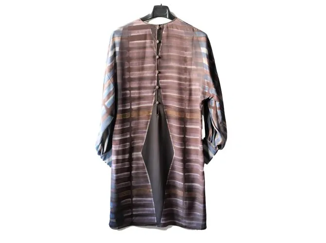 Etro Vestido Gris 