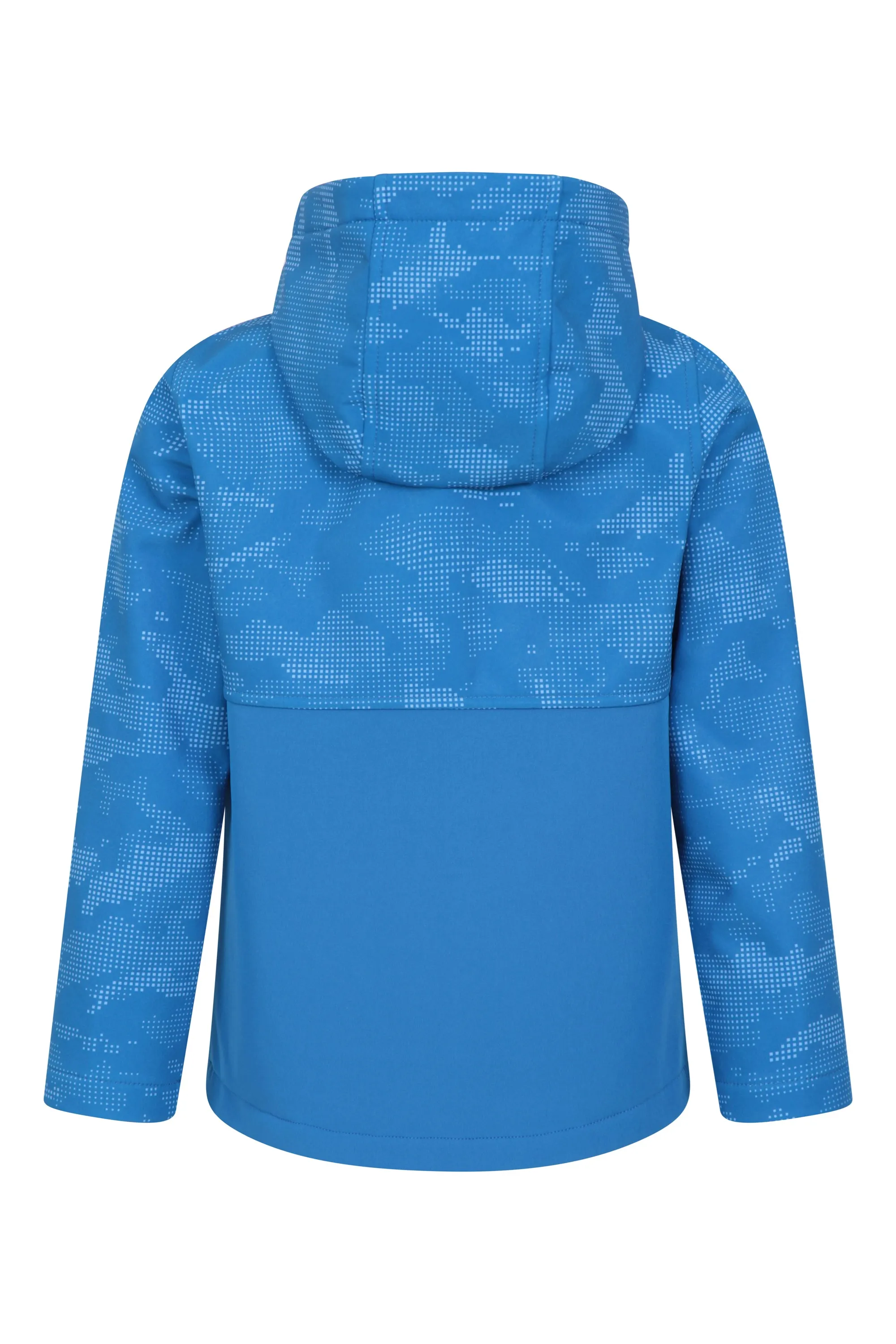 Exodus softshell infantil con estampado de camuflaje