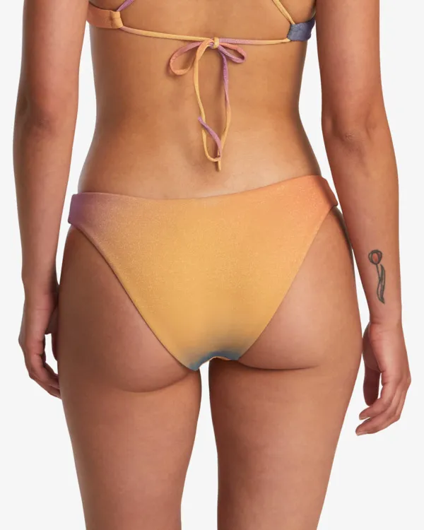 Golden Medium - Braguita de bikini de cobertura moderada para Mujer-