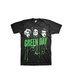 GREEN DAY Drips Camiseta Licencia Oficial Manga Corta chico Men ROCK OFF GDTS02