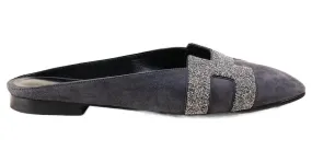 Hermès Roxane Mule 39 Gris 