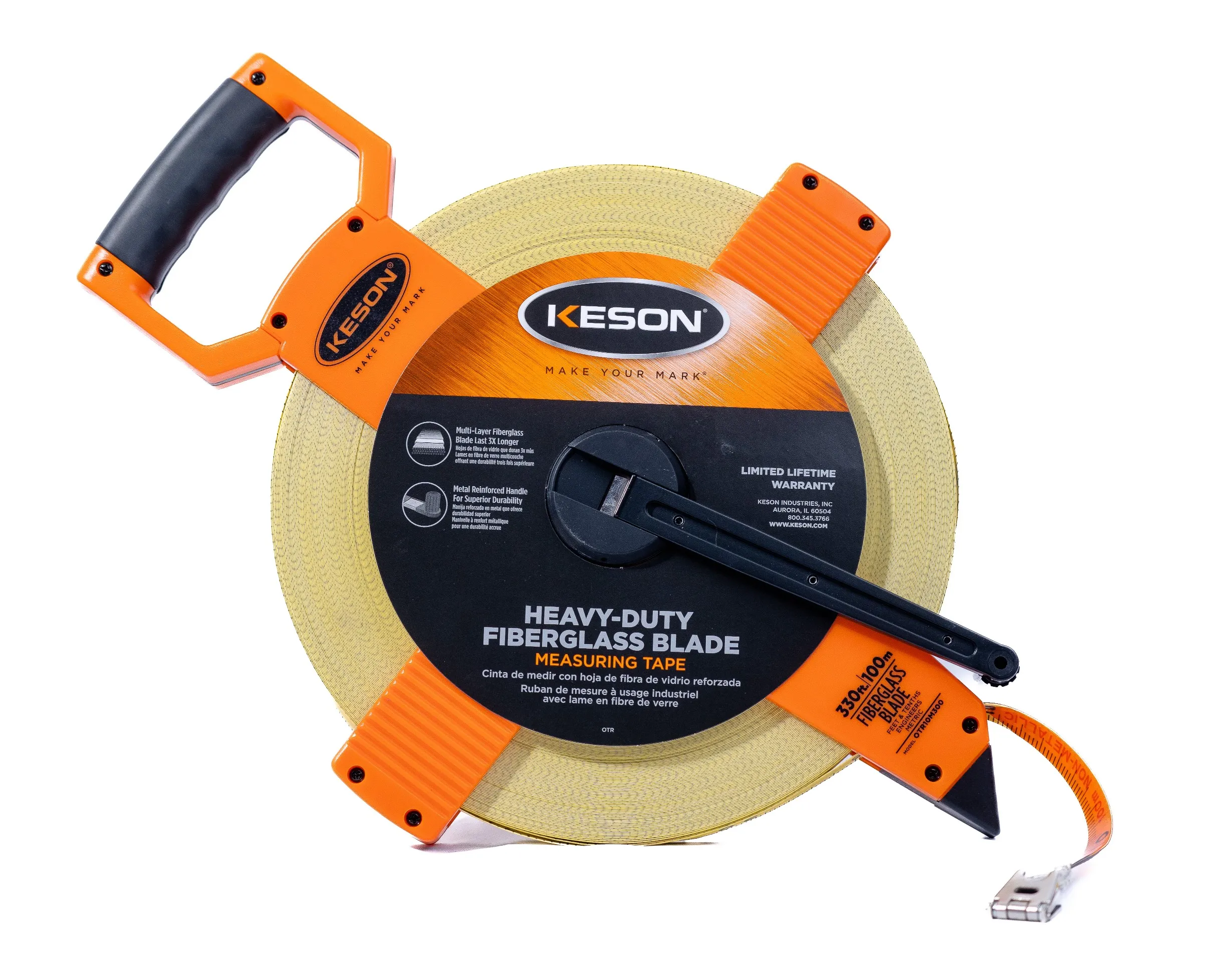 HUINCHA DE MEDIR KESON 100 m / 300 ft.