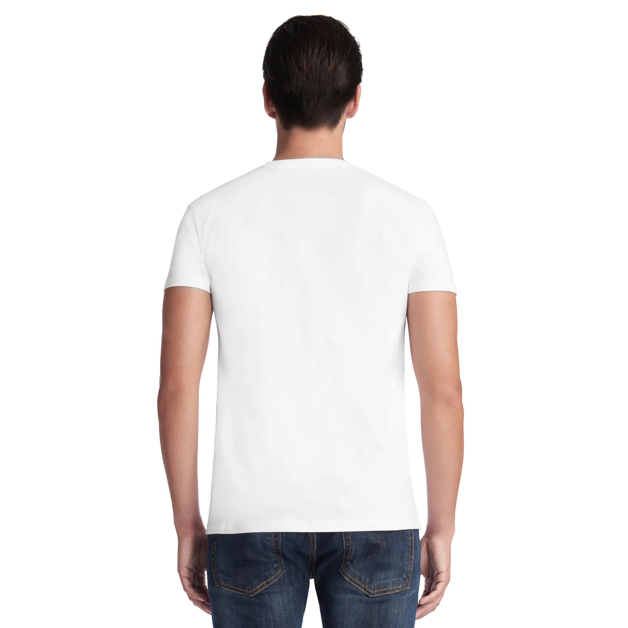 IM CAMISETA COLLEGE BLANCO FLUO