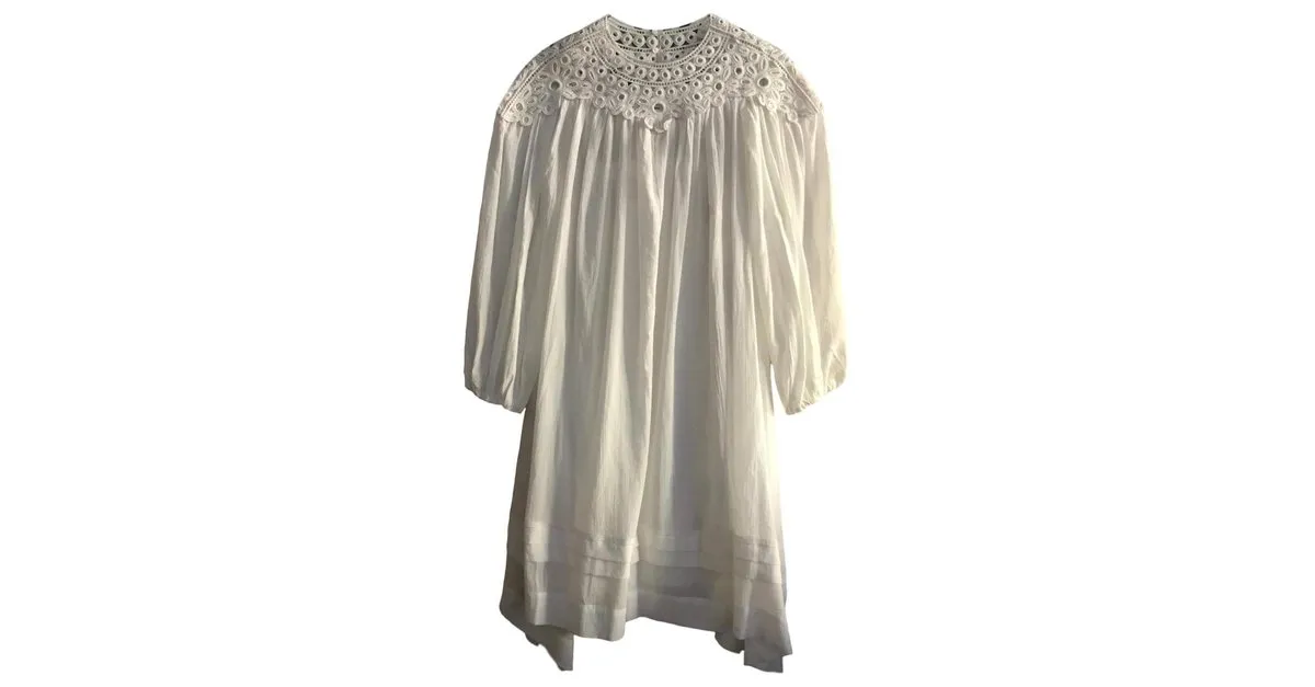 Isabel Marant Vestidos Blanco 