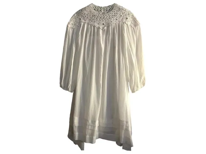 Isabel Marant Vestidos Blanco 