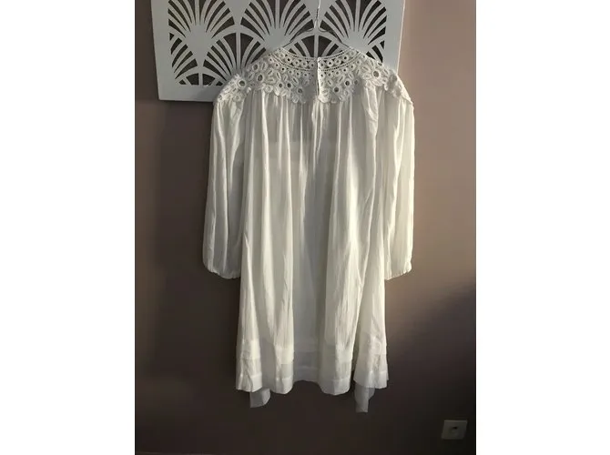 Isabel Marant Vestidos Blanco 