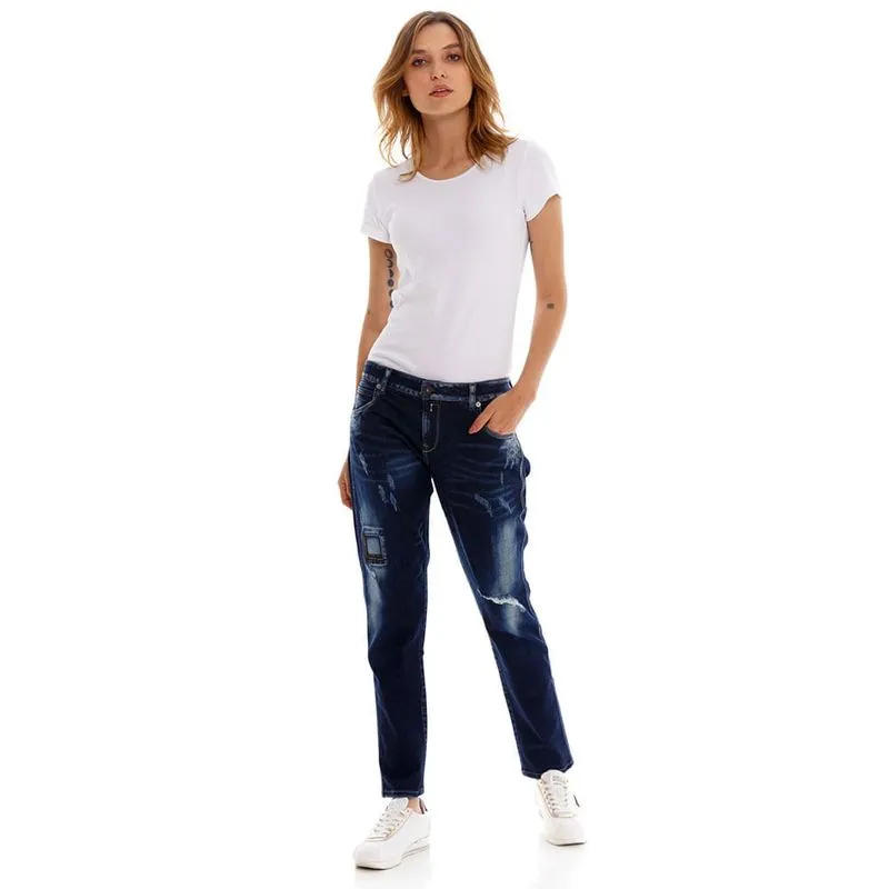 Jean Rigido Para Mujer Katewin Replay 30682