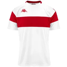 KAPPA4FOOTBALL DARETO BLANCO-ROJO