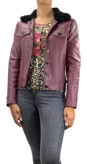KÄPURA Chaqueta Burdeo