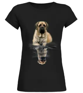 Mastiff Camiseta cuello redondo Mujer