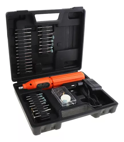 Mini Taladro Torno Multiproposito Inalambrico 60 Accesorios Frecuencia 50-60Hz - 257005