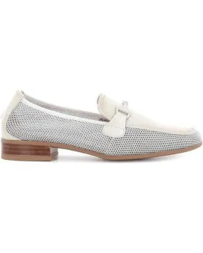 Mocasines de Mujer HISPANITAS KENIA HV232762 BLANCO