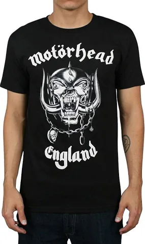 Motorhead - Inglaterra Camiseta de hombre en negro