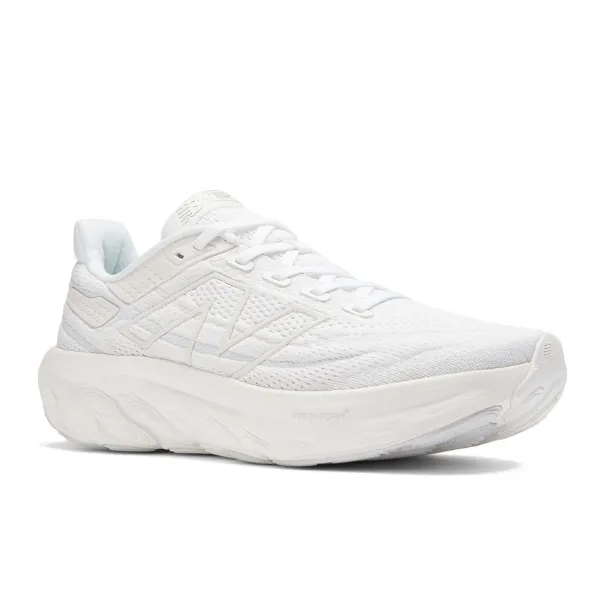 New Balance Mujer Fresh Foam X 1080v13 Blanco/Plata Metálico